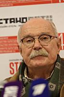 Никита Михалков. Брифинг Никиты Михалкова перед це