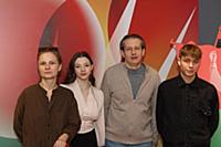 Ольга Озоллапиня, Полина Гухман, Андрей Зайцев, Гл
