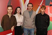 Ольга Озоллапиня, Полина Гухман, Андрей Зайцев, Гл