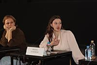 Ольга Озоллапиня, Полина Гухман. Пресс-конференция