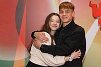 Полина Гухман, Глеб Калюжный. Пресс-конференция в 