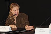 Ольга Озоллапиня. Пресс-конференция в рамках 45-го