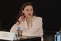 Полина Гухман. Пресс-конференция в рамках 45-го ММ