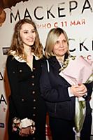 Анастасия Шевчук с мамой. Предпремьерный показ фил