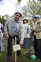 Александр Карелин с семьей. Фестиваль «Черешневый 