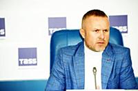 Максим Мазуровский. Пресс-конференция, посвященная