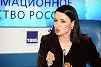 Ирина Александрова. Пресс-конференция, посвященная