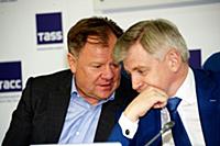 Игорь Бутман, Александр Кибовский. Пресс-конференц