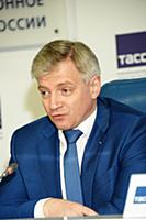 Александр Кибовский. Пресс-конференция, посвященна