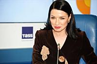 Ирина Александрова. Пресс-конференция, посвященная