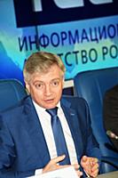 Александр Кибовский. Пресс-конференция, посвященна
