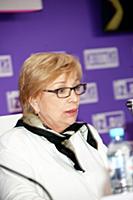 Ольга Остроумова. Пресс-конференция, посвященная и