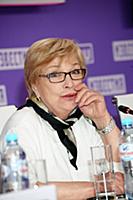 Ольга Остроумова. Пресс-конференция, посвященная и
