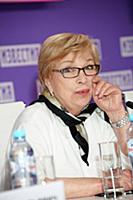 Ольга Остроумова. Пресс-конференция, посвященная и