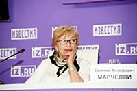 Ольга Остроумова. Пресс-конференция, посвященная и