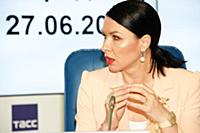 Ирина Александрова. Пресс-конференция, посвященная