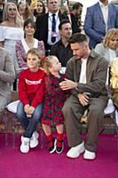 Сергей Лазарев с детьми. Модный показ дизайнера Ан