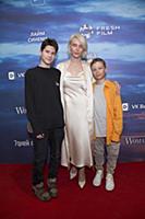 Снежана Самохина с детьми. Премьера фильма «Баба Я