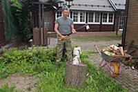 Российский актер Сергей Маховиков. Домашняя съемка