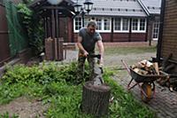 Российский актер Сергей Маховиков. Домашняя съемка