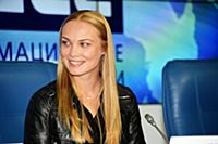 Татьяна Арнтгольц. Пресс-конференция театра Надежд