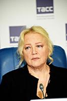 Наталия Егорова. Пресс-конференция театра Надежды 