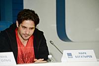 Марк Богатырев. Пресс-конференция театра Надежды Б