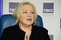Наталия Егорова. Пресс-конференция театра Надежды 