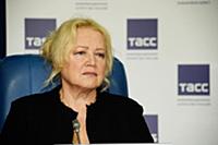 Наталия Егорова. Пресс-конференция театра Надежды 