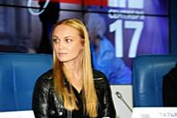 Татьяна Арнтгольц. Пресс-конференция театра Надежд