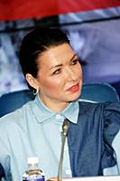 Ирина Александрова. Пресс-конференция театра Надеж