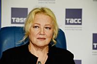 Наталия Егорова. Пресс-конференция театра Надежды 