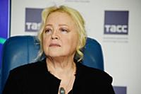 Наталия Егорова. Пресс-конференция театра Надежды 