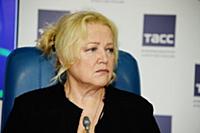 Наталия Егорова. Пресс-конференция театра Надежды 
