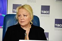 Наталия Егорова. Пресс-конференция театра Надежды 