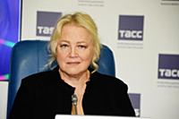 Наталия Егорова. Пресс-конференция театра Надежды 