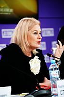 Галина Полищук. Пресс-конференция, посвященная отк