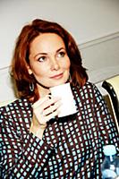 Наталия Медведева. Пресс-конференция, посвященная 