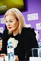 Галина Полищук. Пресс-конференция, посвященная отк