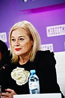 Галина Полищук. Пресс-конференция, посвященная отк