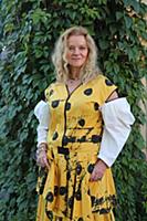 Российская актриса Анна Терехова. Дачная съемка.