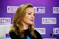 Маина Чижевская. Пресс-конференция, посвященная пр