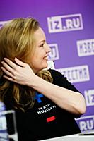 Маина Чижевская. Пресс-конференция, посвященная пр