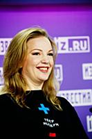 Маина Чижевская. Пресс-конференция, посвященная пр