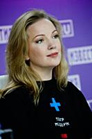 Маина Чижевская. Пресс-конференция, посвященная пр