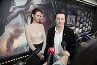 Анна Матисон, Сергей Безруков. Премьера фильма «Во