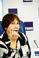 Ольга Егошина. Пресс-конференция, посвященная цере