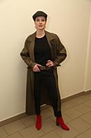 Российская актриса Полина Долинская. Домашняя съем