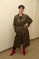 Российская актриса Полина Долинская. Домашняя съем