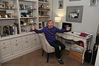 Cоветский и российский актер Юрий Чернов. Домашняя